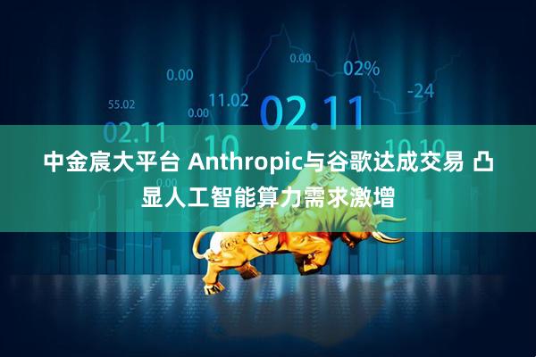 中金宸大平台 Anthropic与谷歌达成交易 凸显人工智能算力需求激增